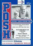 Match programme