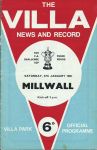 Match programme