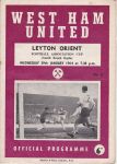 Match programme