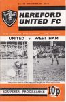 Match programme