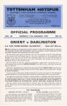 Match programme