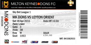 Match ticket