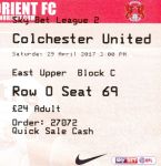 Match ticket
