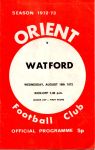 Match programme