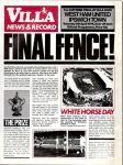 Match programme