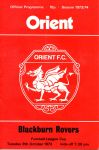 Match programme