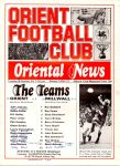 Match programme