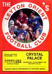 Match programme