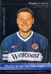 Match programme