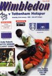 Match programme