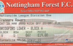 Match ticket