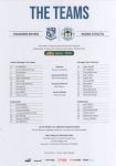Match programme