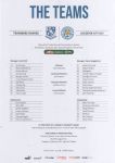 Match programme