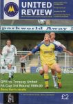 Match programme