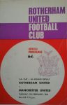 Match programme